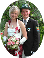 Johannes Schwarze & Elena Pingel, Königspaar SSB 2010 bis 2013