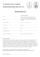 Online Beitrittserklärung