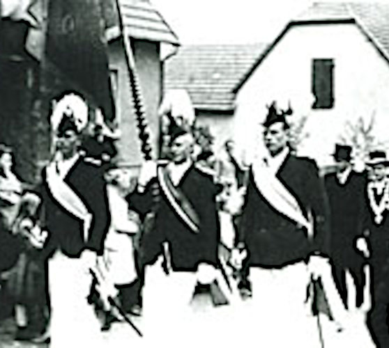 Schützenzug, 1950er